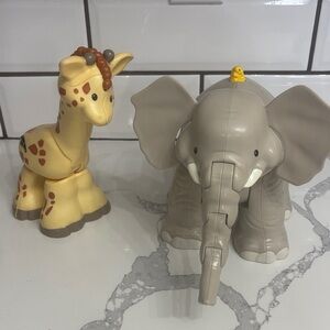 Little People Big Elephant and Giraffe 2014